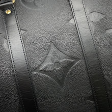 将图像加载到图库查看器中,LOUIS VUITTON Keepall Bandouliere NoirM45532 Monogram Empreinte Leather Monogram Giant Size 45