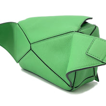 将图像加载到图库查看器中,LOEWE Puzzle Crossbody Bag GreenB510U89X02 Leather Size Mini