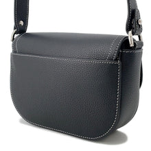 Load image into Gallery viewer, Dior Saddle Messenger Bag Black2ADCA435YKK Grained CalfLeather Size Mini