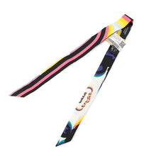 Load image into Gallery viewer, HERMES Twilly Doll BRIDES DE GALA SHADOW Black/Jaune/Multicolor153415SU02 Silk100%