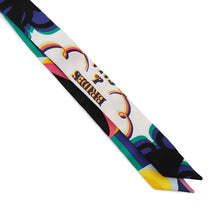 Load image into Gallery viewer, HERMES Twilly Doll BRIDES DE GALA SHADOW Black/Jaune/Multicolor153415SU02 Silk100%