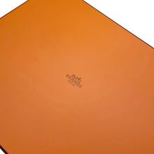 将图像加载到图库查看器中,HERMES Oran Sandals Blue Clair Denim Leather Size 36 1/2