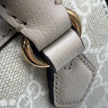 将图像加载到图库查看器中,GUCCI Ophidia GG Supreme Travel Bag Beige/White772053 GG Supreme Leather Size Small