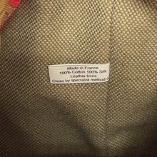 Load image into Gallery viewer, HERMES Petit H Tote Bag Natural/Rose Azalee Toile H Taurillon Clemence