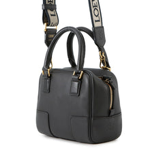 将图像加载到图库查看器中,LOEWE Amazona Square BlackA039N21X01 Leather Size 16