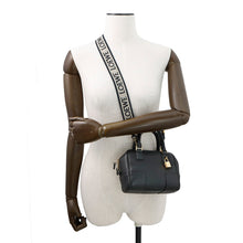 将图像加载到图库查看器中,LOEWE Amazona Square BlackA039N21X01 Leather Size 16