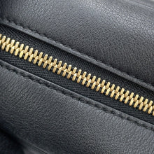 将图像加载到图库查看器中,LOEWE Amazona Square BlackA039N21X01 Leather Size 16