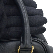 将图像加载到图库查看器中,LOEWE Amazona Square BlackA039N21X01 Leather Size 16