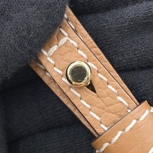 将图像加载到图库查看器中,Delvaux Bread Bucket Serpice BrownAA0607ATT0ADNDO Leather Size Mini