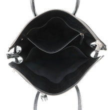 将图像加载到图库查看器中,SAINT LAURENT PARIS North South Jour Souple Black480583 Croco embossed leather