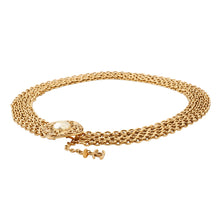 Load image into Gallery viewer, CHANEL ChainBelt6061 Gold Plated Faux Pearl