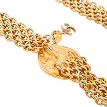 Load image into Gallery viewer, CHANEL ChainBelt6061 Gold Plated Faux Pearl