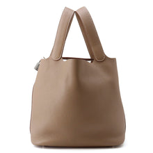 将图像加载到图库查看器中,HERMES Picotin Lock Etoupe Taurillon Clemence Size GM