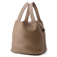 将图像加载到图库查看器中,HERMES Picotin Lock Etoupe Taurillon Clemence Size GM
