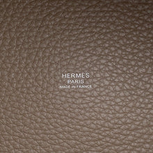 将图像加载到图库查看器中,HERMES Picotin Lock Etoupe Taurillon Clemence Size GM
