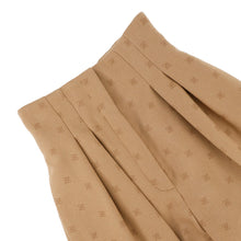 将图像加载到图库查看器中,FENDI FF Calligraphy Shorts Size 36 BeigeFR6336 Wool 90% Cashmere8% Polyurethane2%