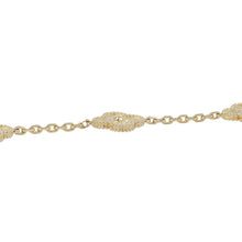 Load image into Gallery viewer, Van Cleef & Arpels Vintage Alhambra Bracelet 5 motifsVCARO1IE00 18K Yellow Gold