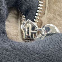 Load image into Gallery viewer, CHANEL CC Logo Fur Sandals GreigeG45984 Mouton Size 36C