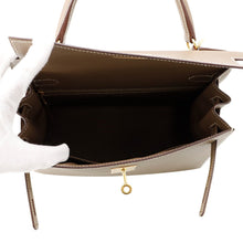 将图像加载到图库查看器中,HERMES Kelly Sellier Etoupe Epsom Size 28