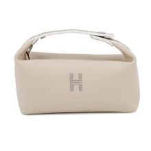 将图像加载到图库查看器中,HERMES Brid a Black Beige Canvas Size PM