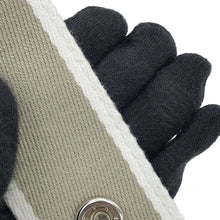 将图像加载到图库查看器中,HERMES Brid a Black Beige Canvas Size PM