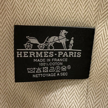 将图像加载到图库查看器中,HERMES Brid a Black Beige Canvas Size PM