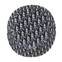 Load image into Gallery viewer, Dior Oblique Trotter Hat Size 58 Navy/Red Rayon56% Cotton27% Silk9% Polyester8%
