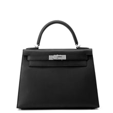 Load image into Gallery viewer, HERMES Kelly Sellier Black Epsom Size 28
