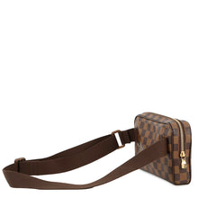 将图像加载到图库查看器中,LOUIS VUITTON Bum Bag Brooklyn BrownN41101 Damier Ebene Canvas