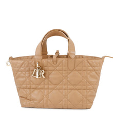 将图像加载到图库查看器中,Dior TouJules Macrocannage Handbag TanM2821OSHJ Calf Leather Size Medium