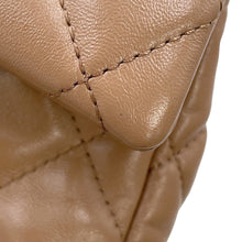 将图像加载到图库查看器中,CHANEL Matelasse Top Handle 2-Way Chain Shoulder Bag BeigeAS4023 Shiny Lambskin Size Small