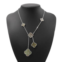 Load image into Gallery viewer, Van Cleef & Arpels Magic Alhambra Necklace 6 motifsVCARP3TL00 18K White Gold