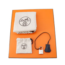 将图像加载到图库查看器中,HERMES Akkad Blue de Prusse Togo Leather Size PM