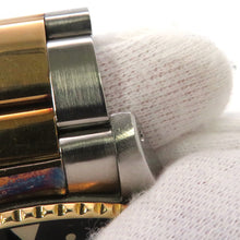 将图像加载到图库查看器中,ROLEX GMT Master W40mm Stainless Steel K18YG Black Dial1675/3