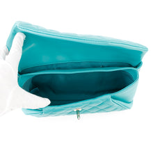 Load image into Gallery viewer, CHANEL Matelasse Clutch Bag TurquoiseA98558 Lambskin