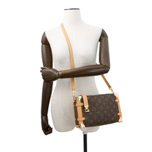 将图像加载到图库查看器中,LOUIS VUITTON side trunk BrownM46358 Monogram Size MM