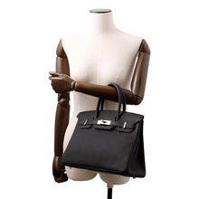将图像加载到图库查看器中,HERMES Birkin Black Togo Leather Size 30