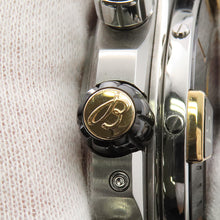 将图像加载到图库查看器中,BREITLING Super Chronomat 44 Four-Year Calendar W44mm Stainless Steel Rubber Black DialI19320251B1S1