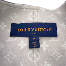 Load image into Gallery viewer, LOUIS VUITTON Double-faced Cape Sleeve Coat Size 38 Gray1AFSHX Wool99% Silk1%