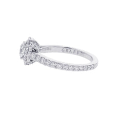 Load image into Gallery viewer, GRAFF Icon Round Diamond Engagement Ring Size Approximately No. 9RGR618 18K White Gold