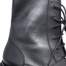 将图像加载到图库查看器中,HERMES Kelly Buckle Short Boots Fiacre Black Leather Size 42