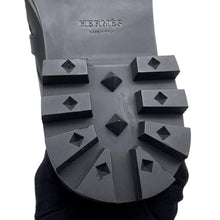 Load image into Gallery viewer, HERMES Kelly Buckle Short Boots Fiacre Black Leather Size 42