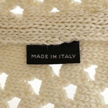 Load image into Gallery viewer, MIUMIU IVY logo tote White/Black5BG281 Cotton100%