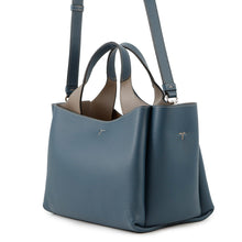 Load image into Gallery viewer, TOD’S Leather 2WAYHandbag Blue/GrayXBWAPAFL100 Leather Size Mini