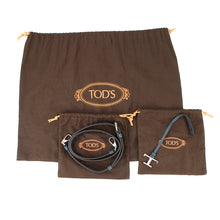 Load image into Gallery viewer, TOD’S Leather 2WAYHandbag Blue/GrayXBWAPAFL100 Leather Size Mini