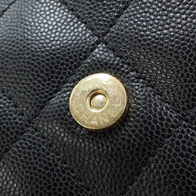 将图像加载到图库查看器中,CHANEL CHANEL25 ChainShoulder Bag BlackAS5293 Caviar Leather Size Small