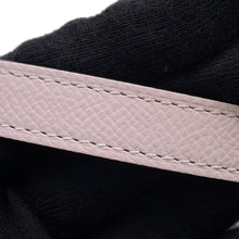 将图像加载到图库查看器中,HERMES Pop Ash Belt Size 80 mauve pail Epsom