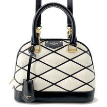 Load image into Gallery viewer, LOUIS VUITTON Alma White/BlackM23761 Lamb Leather Size BB