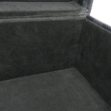 Load image into Gallery viewer, LOUIS VUITTON Coffret Tresor Noir Damier Graphite Size 24