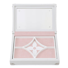 将图像加载到图库查看器中,LOUIS VUITTON jewelry box trunk White/PinkGI0652 Monogram